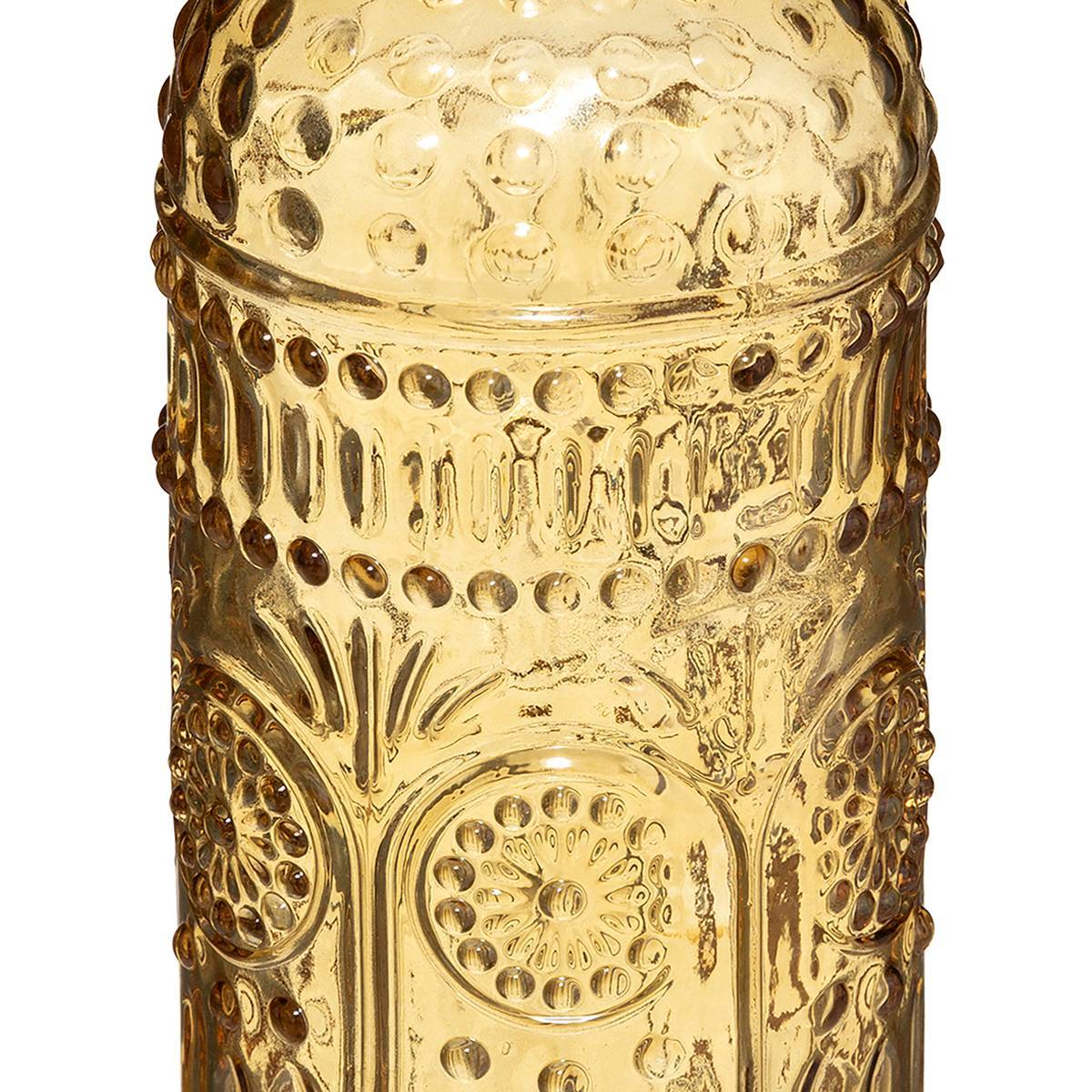 Atmosphera - Set de 3 bouteilles "Folk" verre D6,8cm - Atmosphera Créateur d'intérieur - Image 5