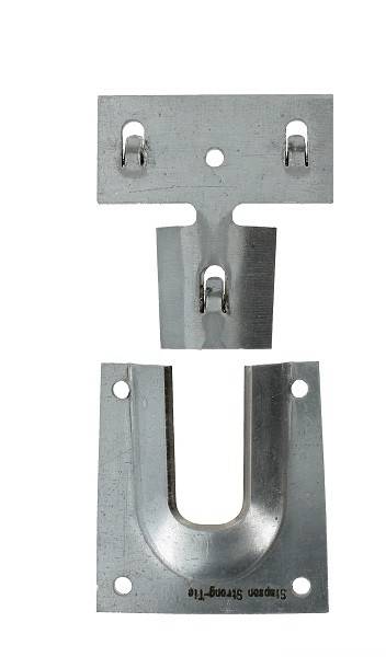 Étrier à queue d'aronde en acier SIMPSON - A65xB130xC12 - ép.3 mm - ETSN130 - Image 2