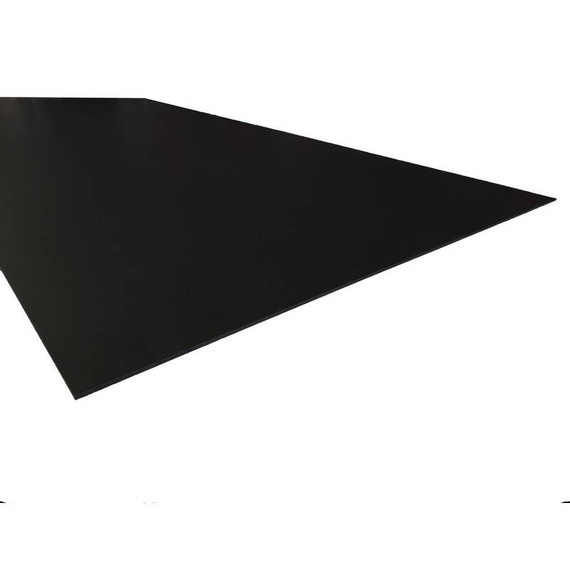 Panneau fibre composite plat et lisse (2 coloris) - Coloris - Noir, Epaisseur - 15 mm, Largeur - 40 cm, Longueur - 120 cm - Image 3