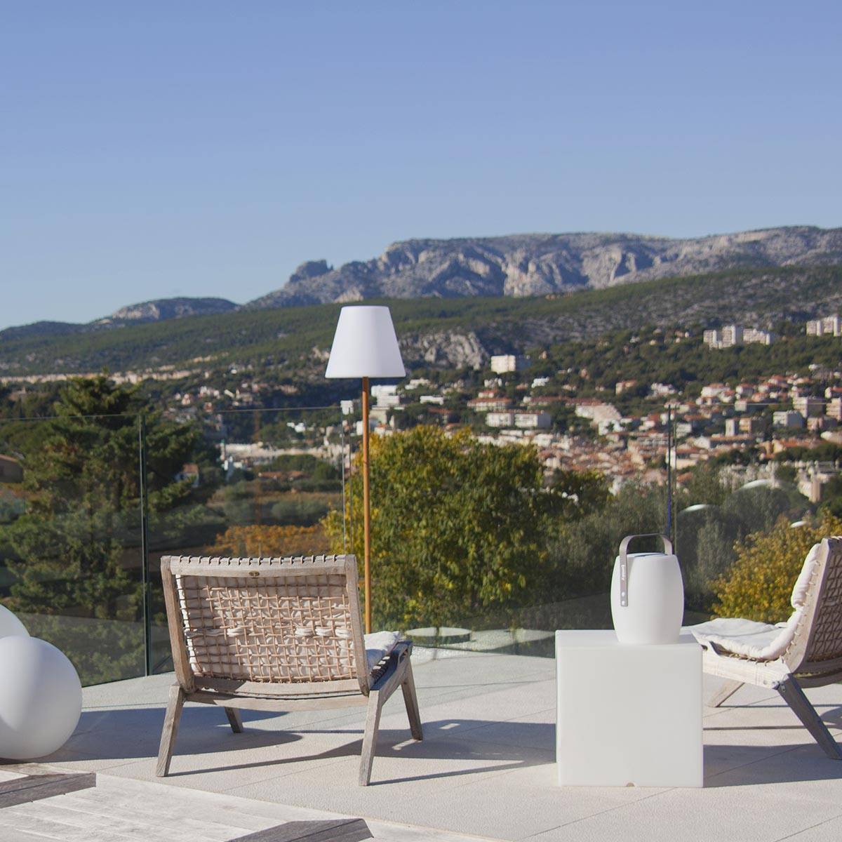 Lumisky - Lampadaire solaire STANDY WOOD SOLAR H150cm - Imagen 4
