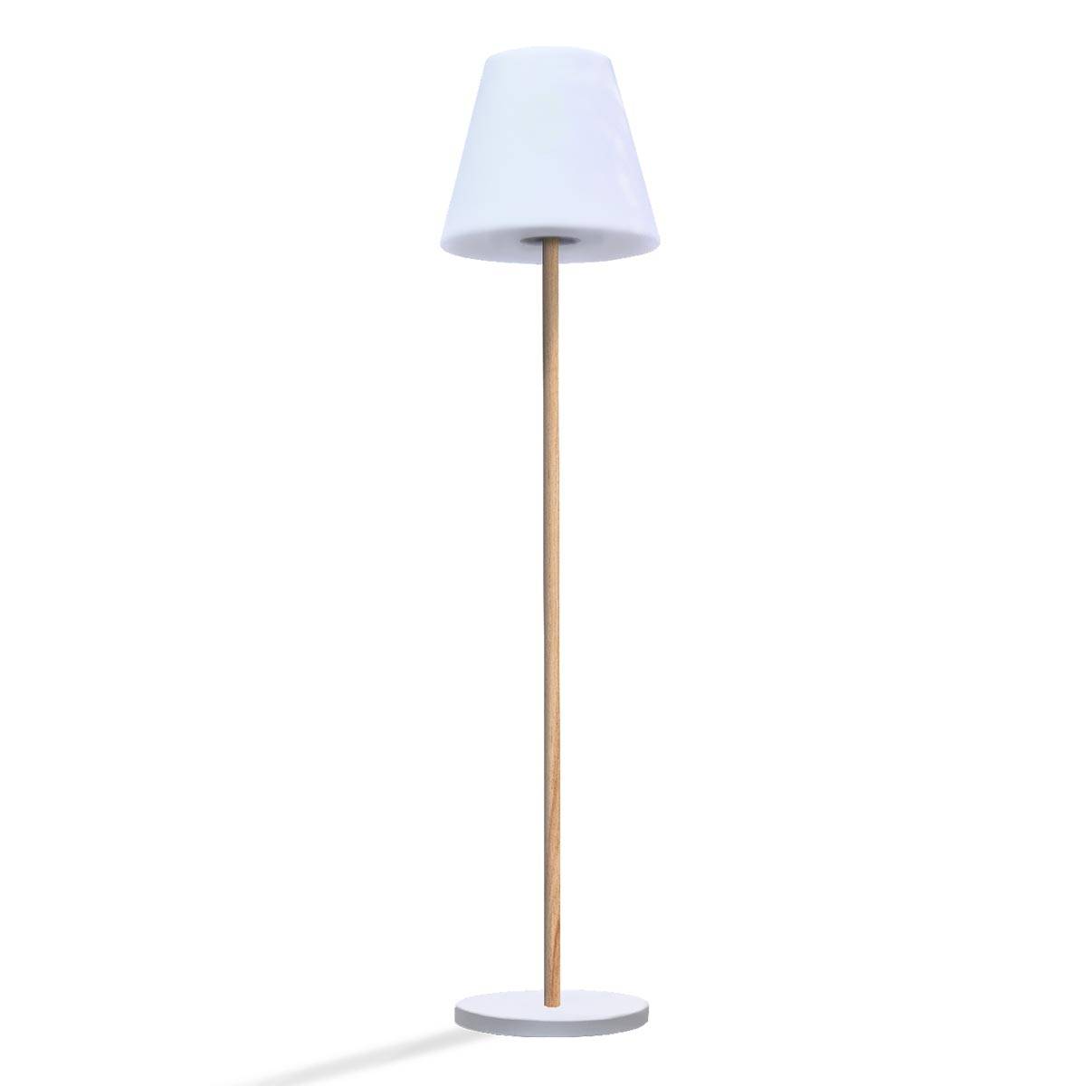 Lumisky - Lampadaire solaire STANDY WOOD SOLAR H150cm - Imagen 1