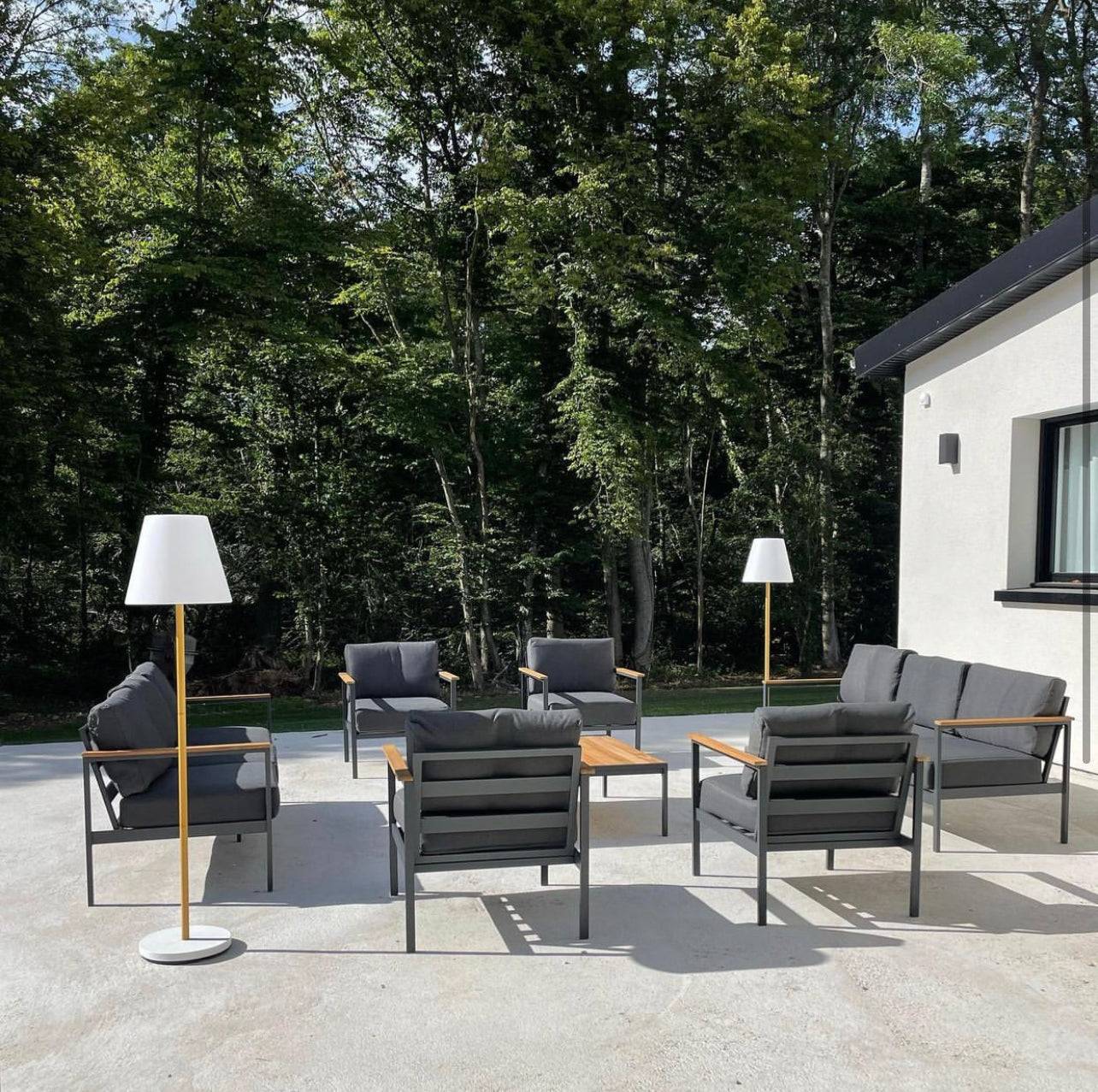 Lumisky - Lampadaire solaire STANDY WOOD SOLAR H150cm - Imagen 8