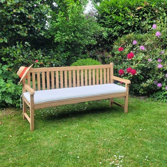 Teck'Attitude - Coussin crème pour banc 180 cm - TECK'Attitude - Imagen 3
