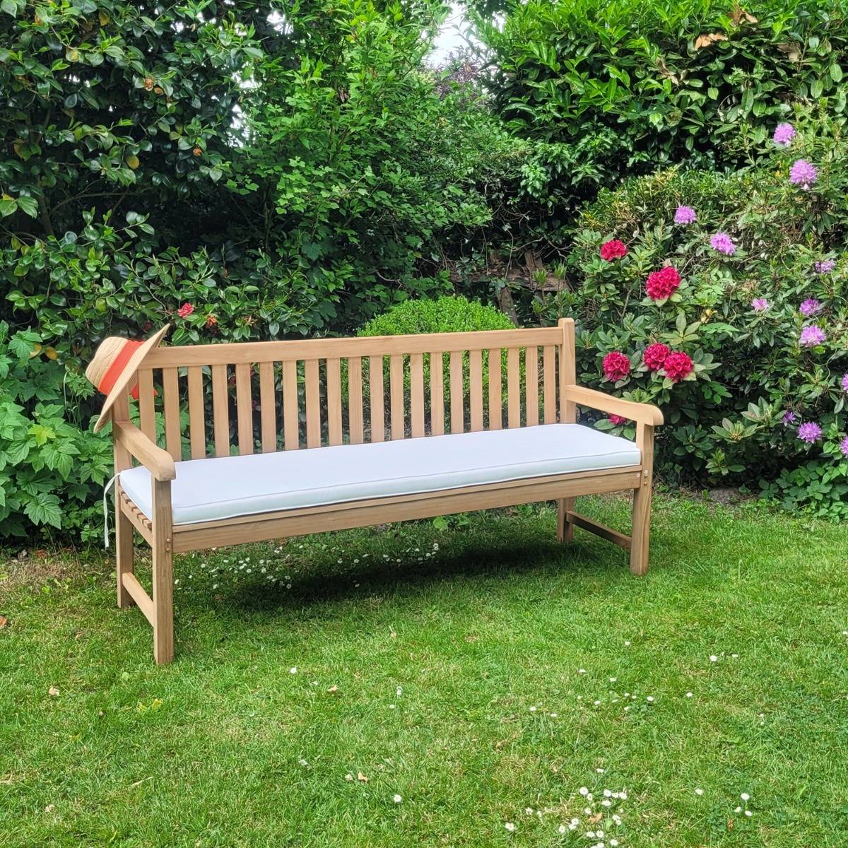 Teck'Attitude - Coussin crème pour banc 180 cm - TECK'Attitude - Imagen 3