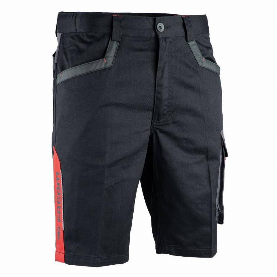 Facom - Bermuda FACOM Turn Noir/Gris/Rouge Taille L - FXWW6000E-L - Imagen 1