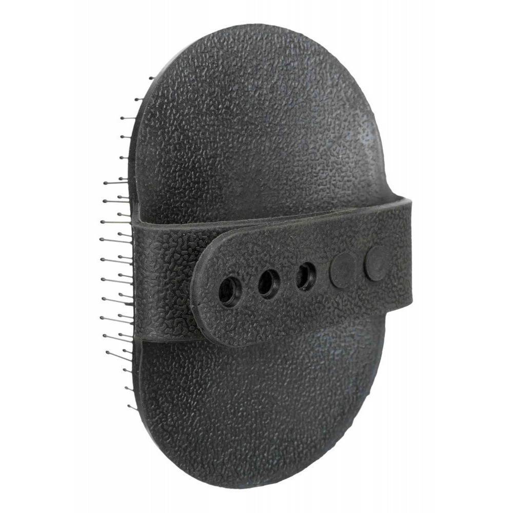 Trixie - Brosse caoutchouc 8 × 13 cm noir pour animaux - Imagen 2