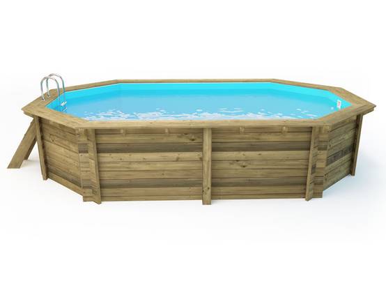 Piscine Bois " Miami 120 " - 4.86 X 3.36 X 1.20 M -habitat Et Jardin - Image 4