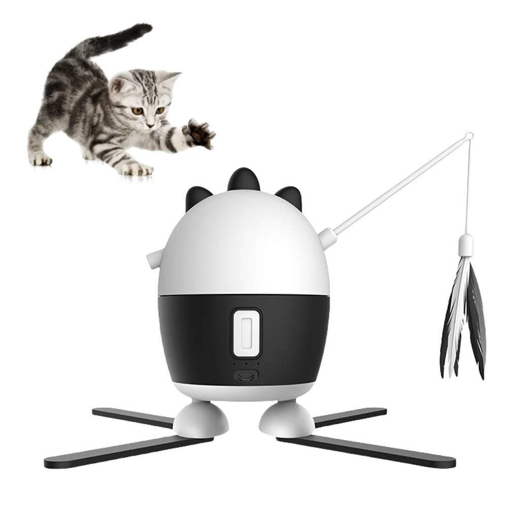 jouet chat mécanique à remontoir teaser en plastique - Canada