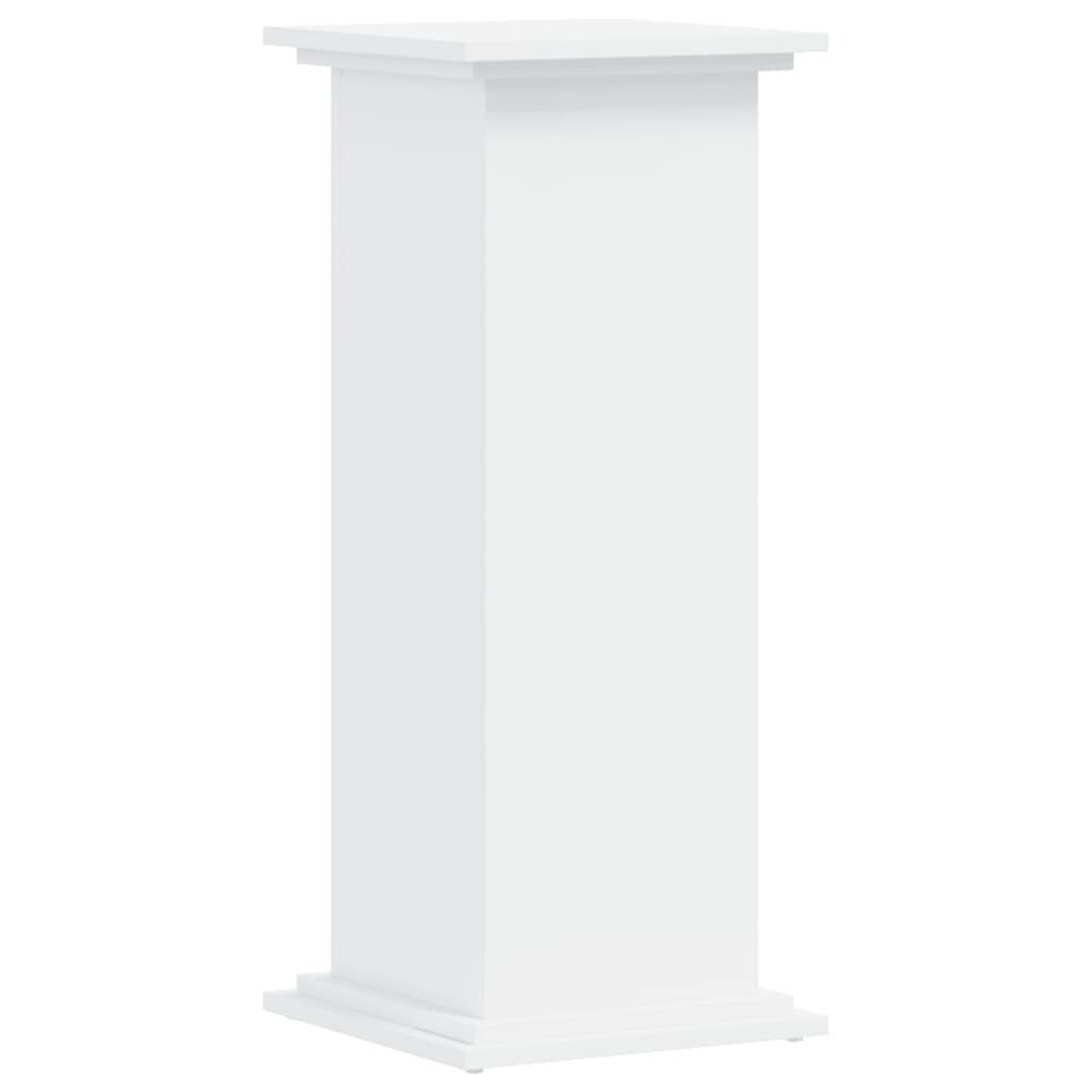 Vidaxl - Support pour plantes blanc 33x33x80 cm bois d'ingénierie vidaXL 852969 - Image 2