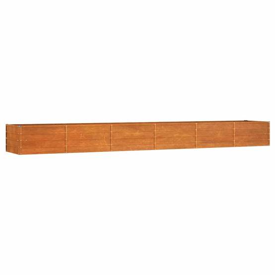 ComfortXL - Carré potager extra-long en acier Corten pour bordure 480x80x45cm – ComfortXL Outdoor Living - Image 2