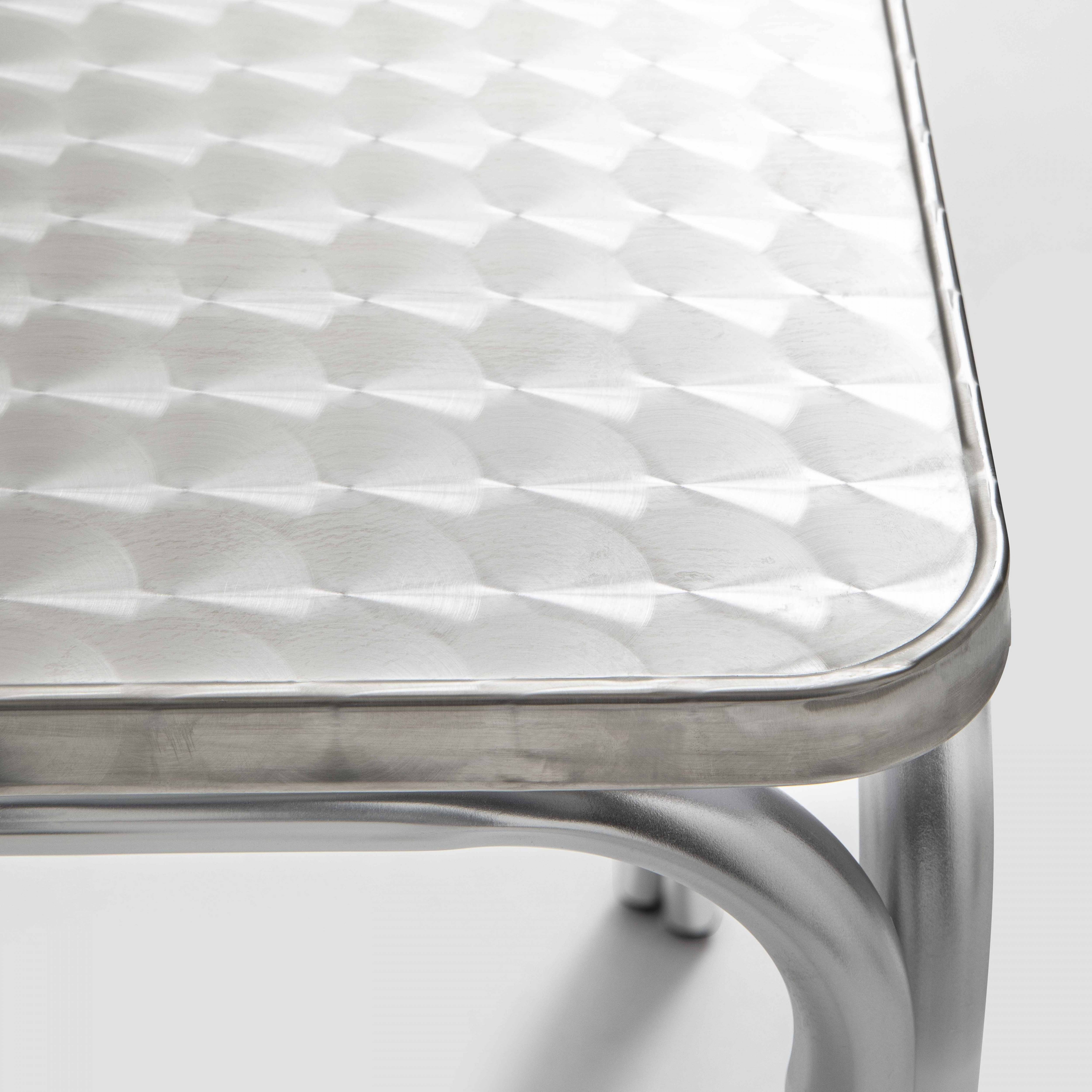 Oviala - Table de jardin carrée en aluminium Nothing Hill - Oviala - Image 4