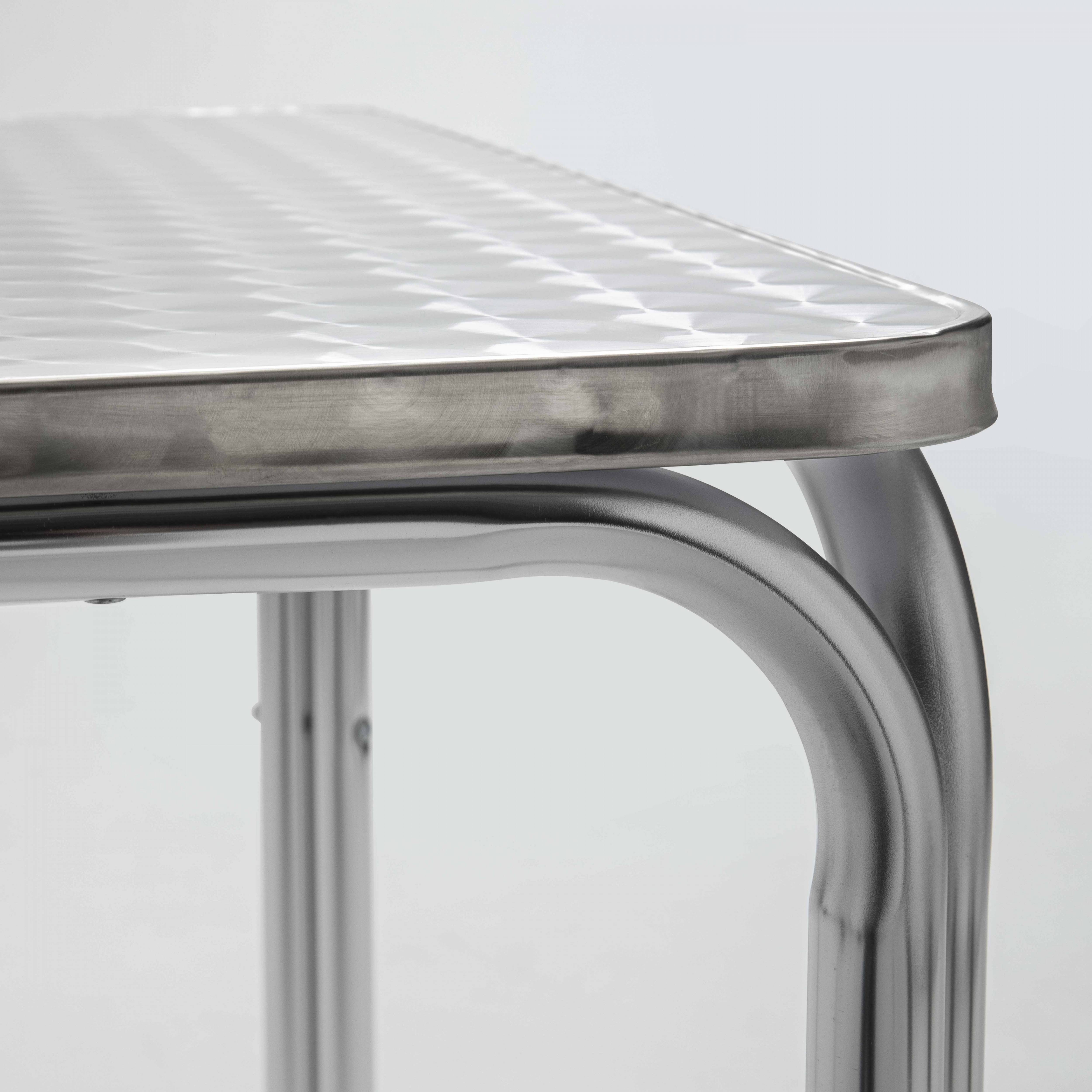 Oviala - Table de jardin carrée en aluminium Nothing Hill - Oviala - Image 3