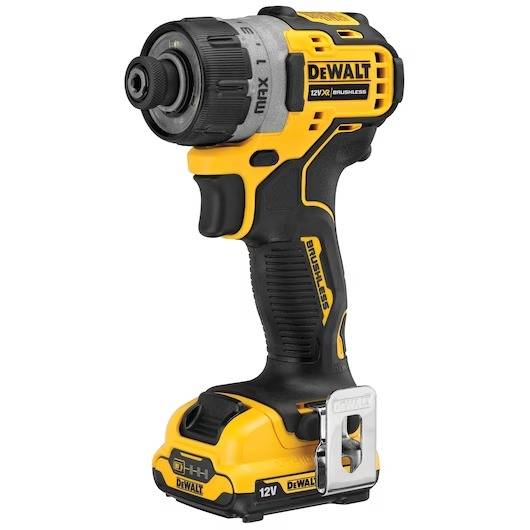 Visseuse XR 12V 2Ah Li-Ion Brushless DEWALT 15 Réglages de Couple - DCF601D2-QW - Image 3