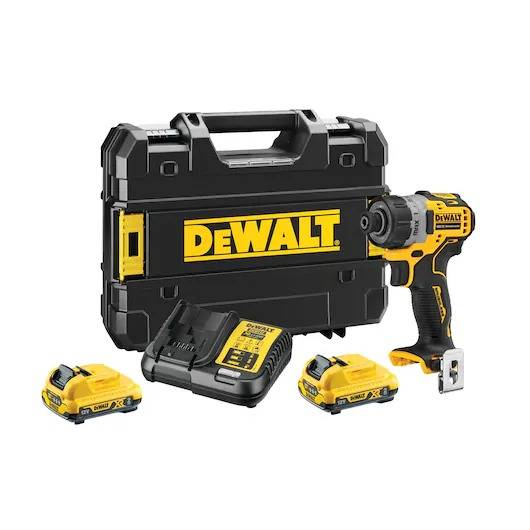 Visseuse XR 12V 2Ah Li-Ion Brushless DEWALT 15 Réglages de Couple - DCF601D2-QW - Image 1
