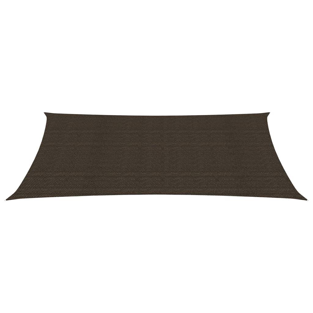 Helloshop26 - Voile d'ombrage 160 g/m² marron 6 x 8 m PEHD - Imagen 2