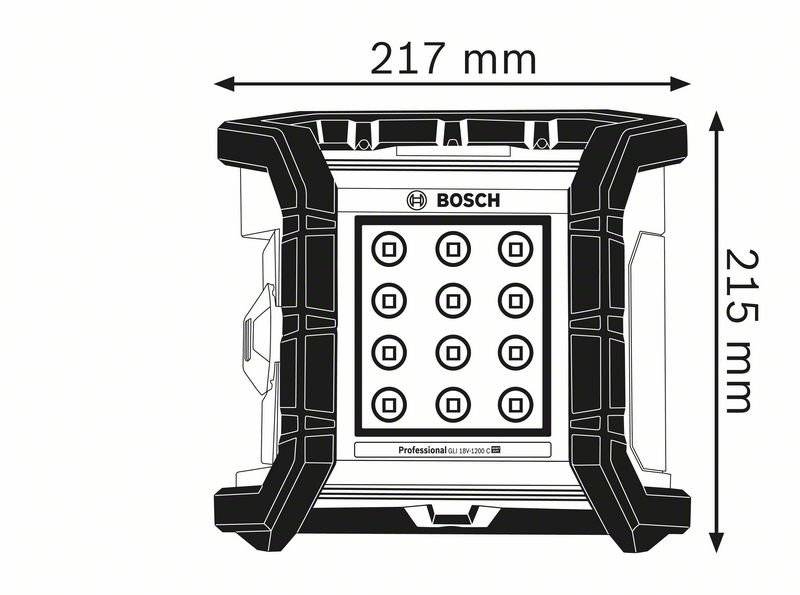 Bosch - Lampe Gli 18V-1200C Solo BOSCH - 0601446700 - Image 2