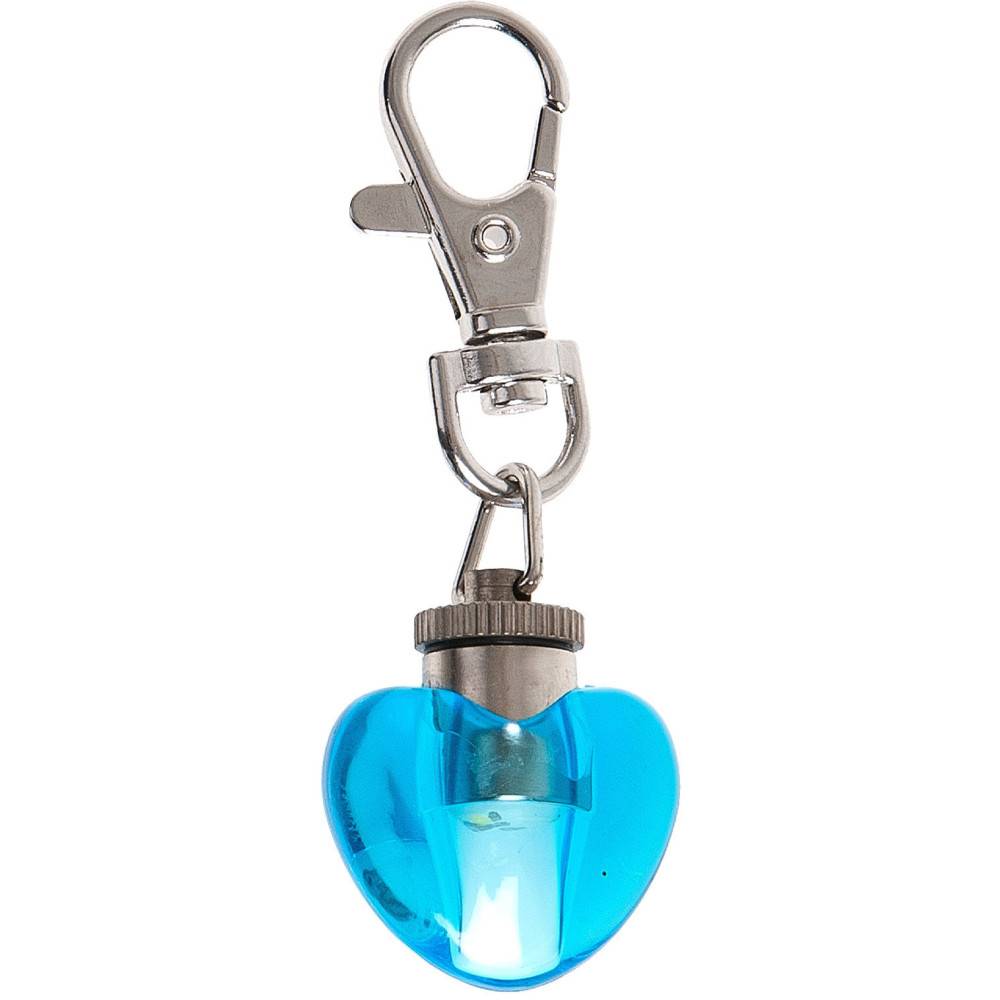 1 Clignotant de sécurité en forme de coeur pour chien couleur aléatoire - Image 3