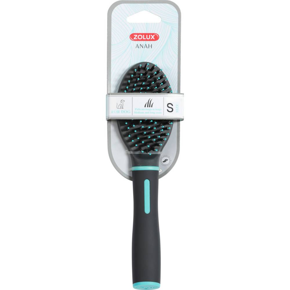 Zolux - Brosse bi-matière taille S pour chiens. - Imagen 3