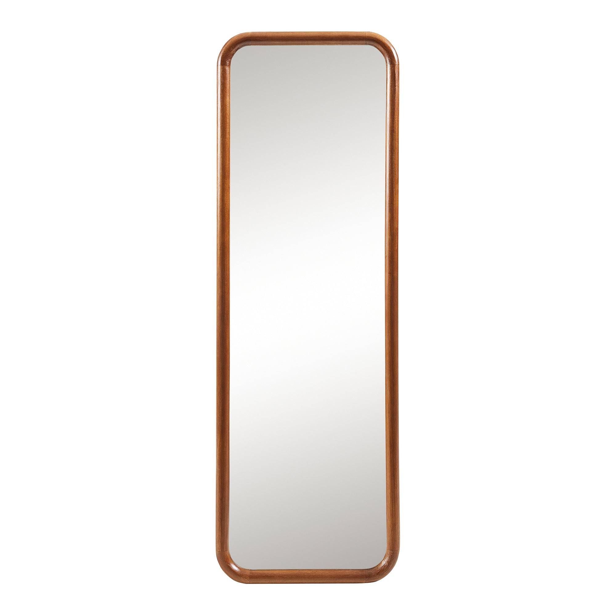 Miroir décoration moderne design mural 120 x 40 cm marron - Image 2