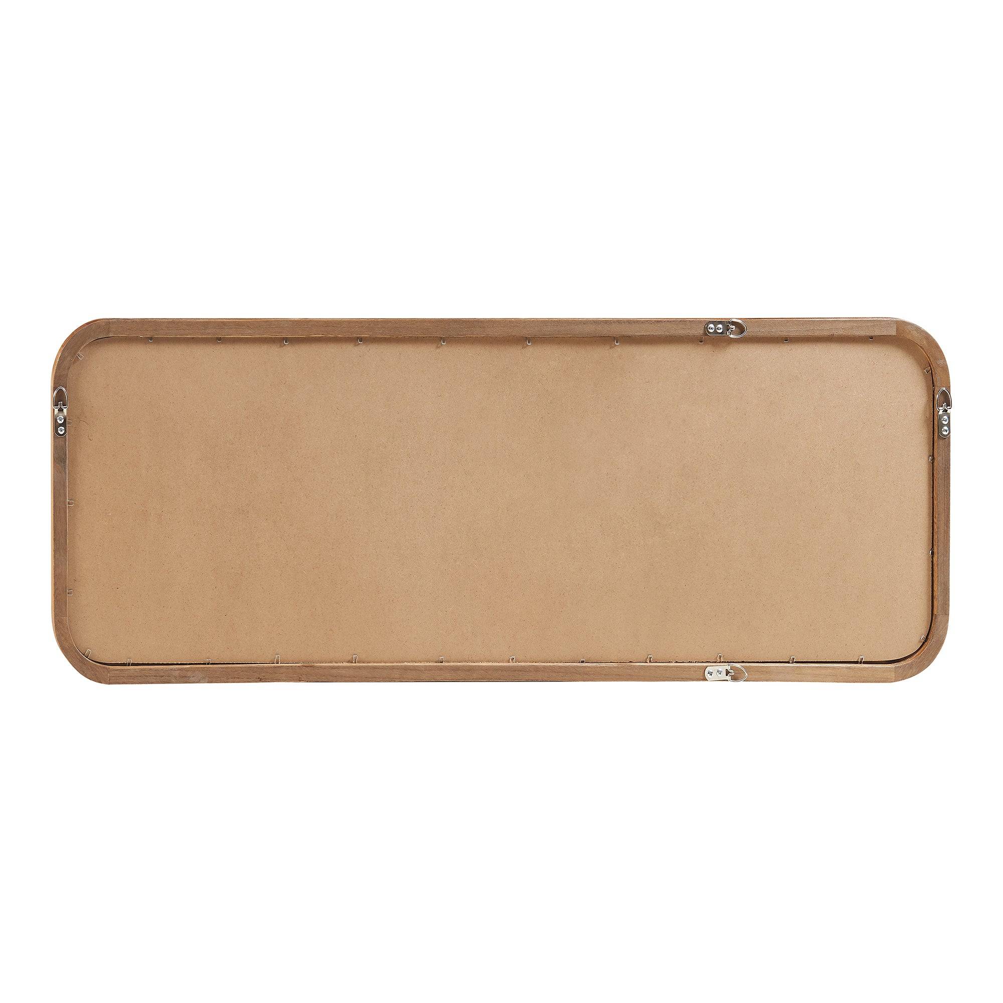 Miroir décoration moderne design mural 120 x 40 cm marron - Image 5