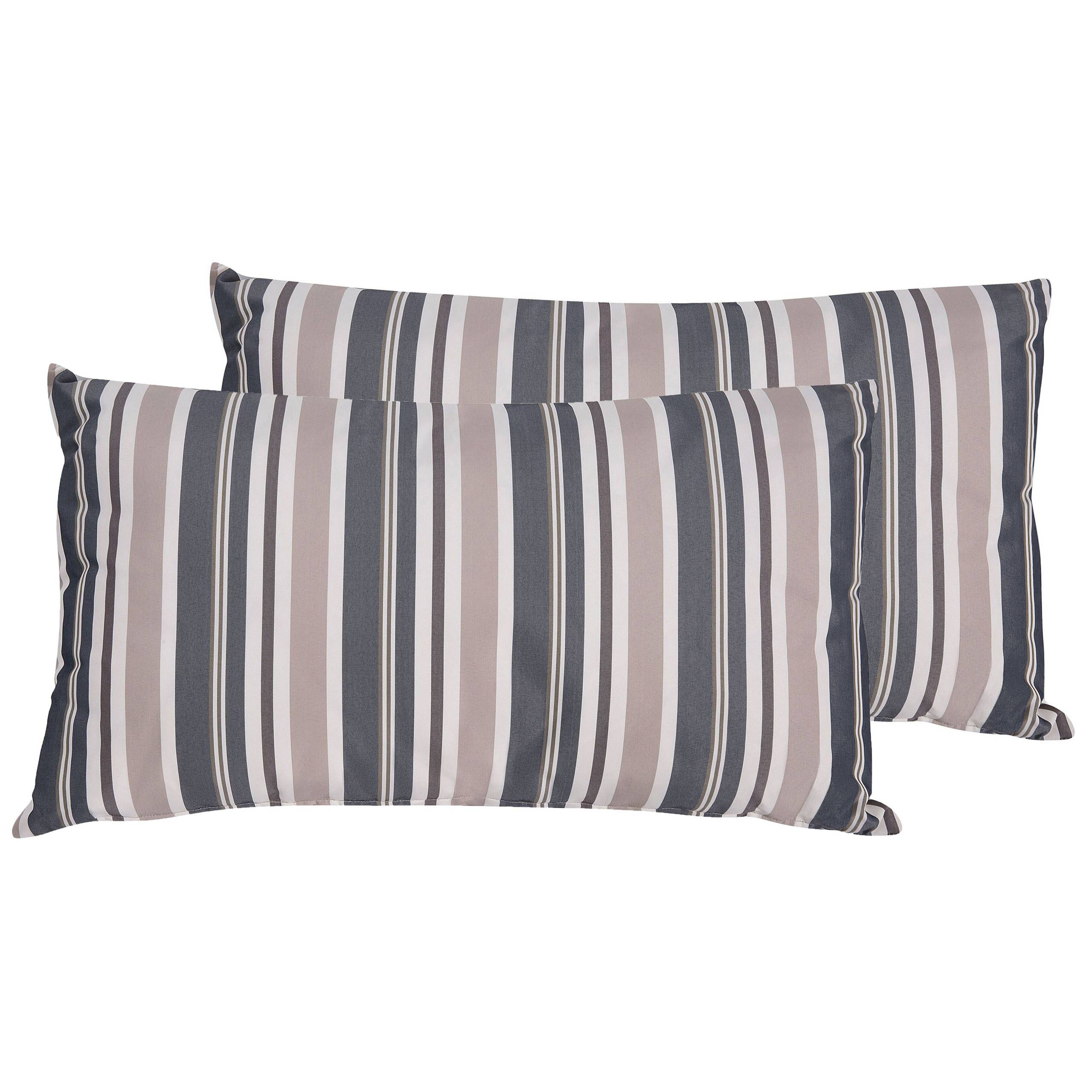 Beliani - Coussin d'extérieur Polyester Taupe KASTOS - Beliani - Imagen 2