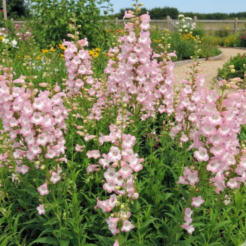 Penstemon Fujiyama à fleurs Rose/ - feuillage Caduc - Godet - 5/20 cm - Imagen 1