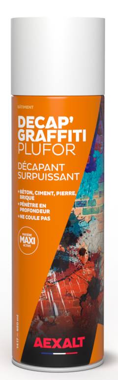 Décap’graffiti Plufor surpuissant aérosol de 650ml - AEXALT - 1417