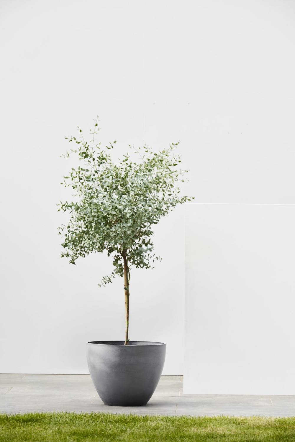 Ecopots - Pot Rond Antwerp 40 Gris - Ø 40 x H. 30 cm - 25 L ECOPOTS - Imagen 5