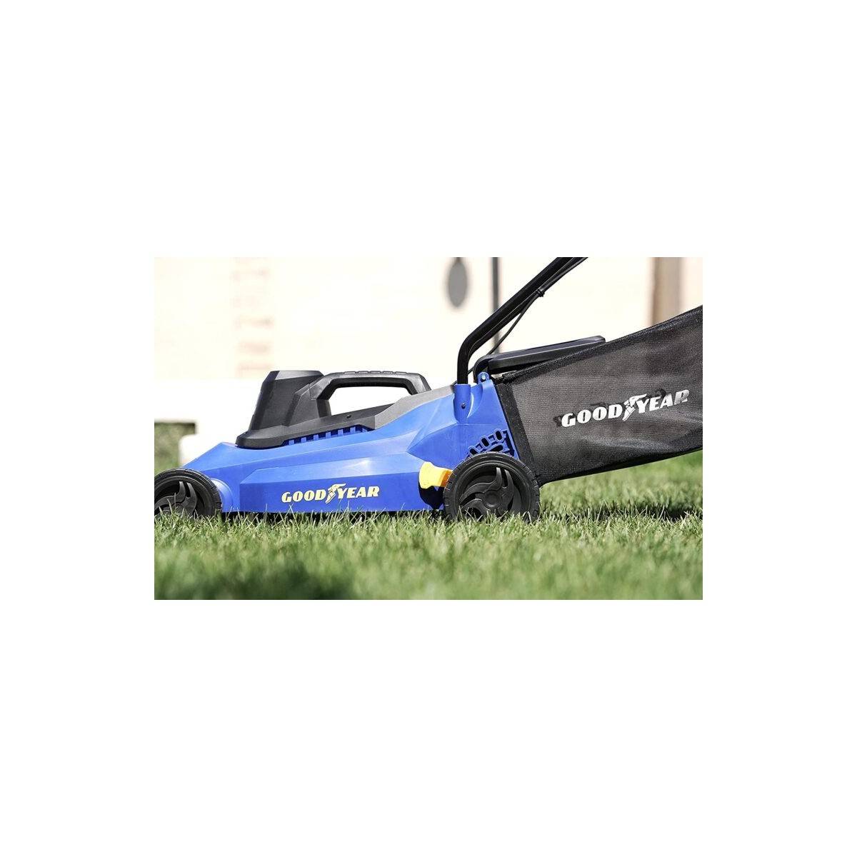 Tondeuse electrique 1800W Coupe Ø 40 cm Hauteur de coupe réglable de 25-75 mm Bac 35L GOODYEAR - Imagen 4