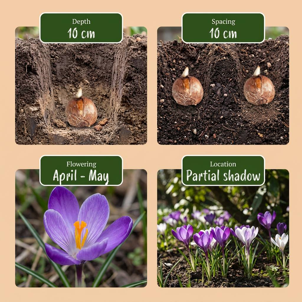 La Green Touch - Bulbes pour jardin d'ombre, grande quantité - 100 bulbes - Image 4