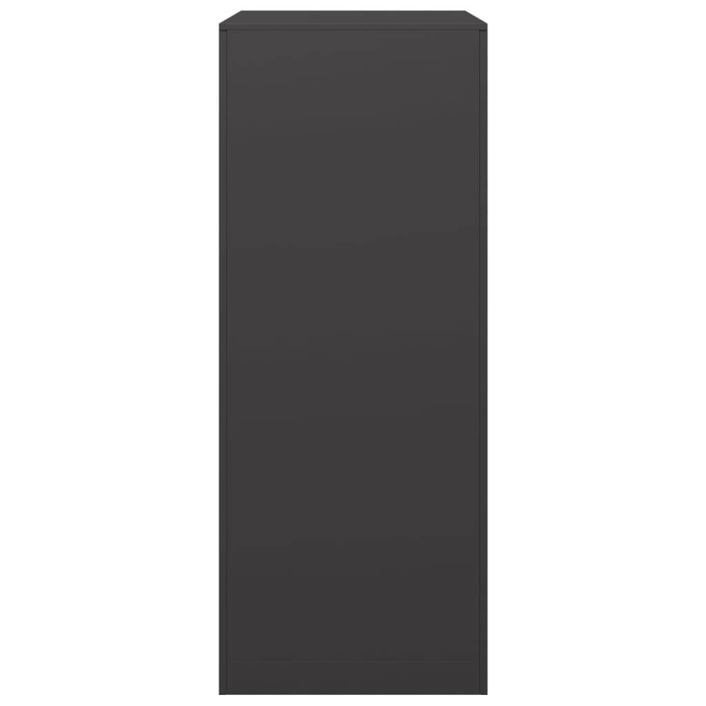Support à bûches vertical en acier pour cheminée et jardin Noir 60x40x100 cm – ComfortXL Outdoor Living - Image 5