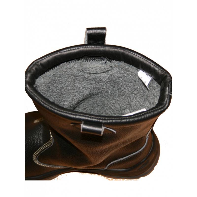 Botte fourrée SINGER Cuir noir S3 SRC - Taille 42 - BREME - Image 3