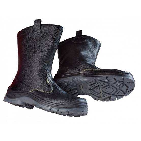 Botte fourrée SINGER Cuir noir S3 SRC - Taille 42 - BREME - Image 2