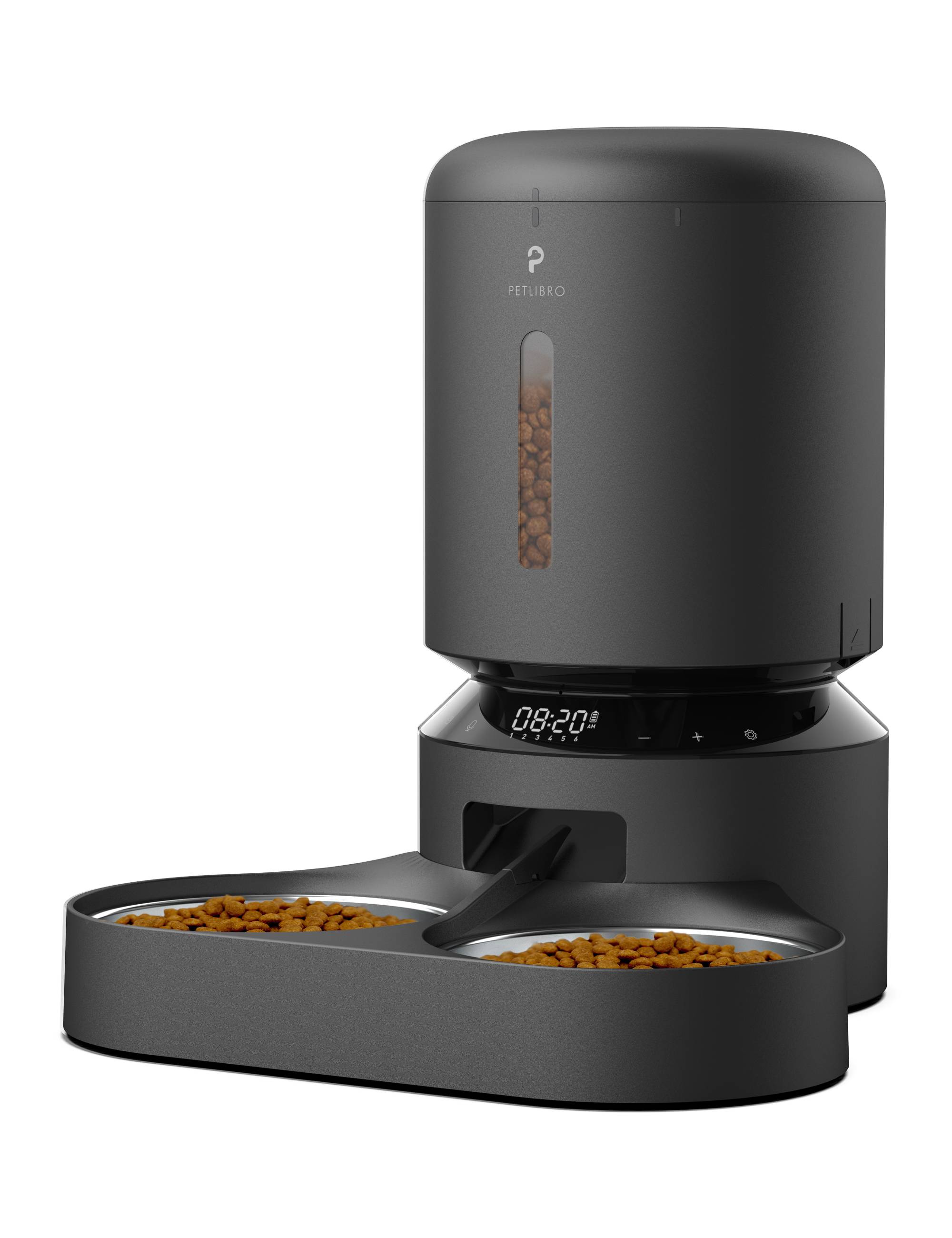 Petlibro Distributeur de croquettes automatique Noir - 5L - Granary Dual Food - Image 1