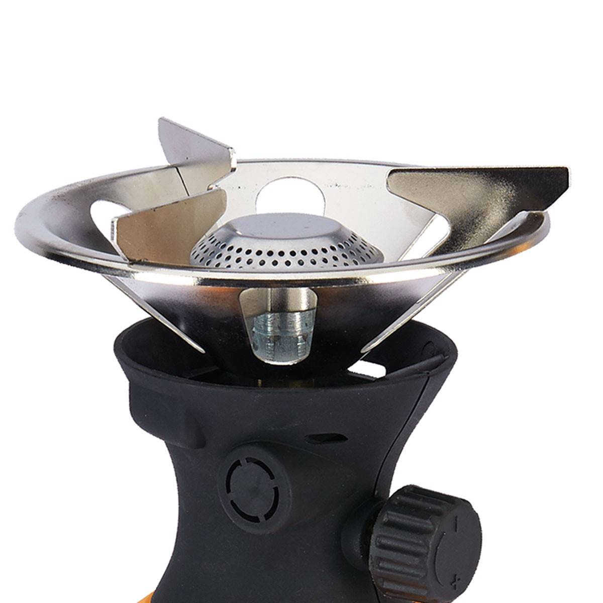 Rechaud gaz piezo 1100W Piezo Coque ABS Rechaud camping + 4 cartouches gaz 190g VITO - Imagen 4