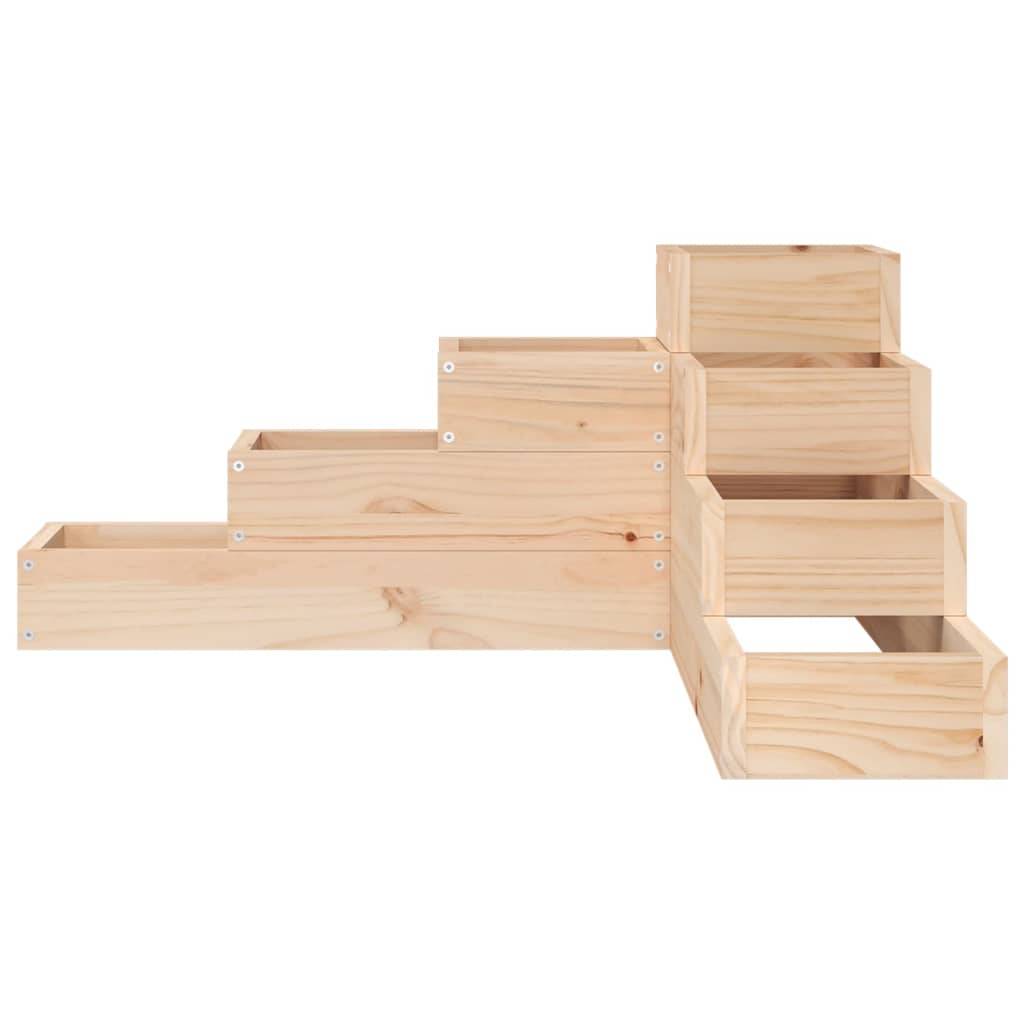 Vidaxl - Jardinière 4 niveaux 80,5x79x36 cm bois de pin massif vidaXL 825317 - Image 5