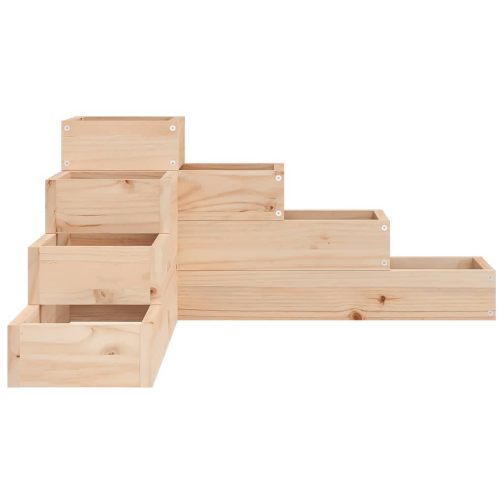 Vidaxl - Jardinière 4 niveaux 80,5x79x36 cm bois de pin massif vidaXL 825317 - Image 6