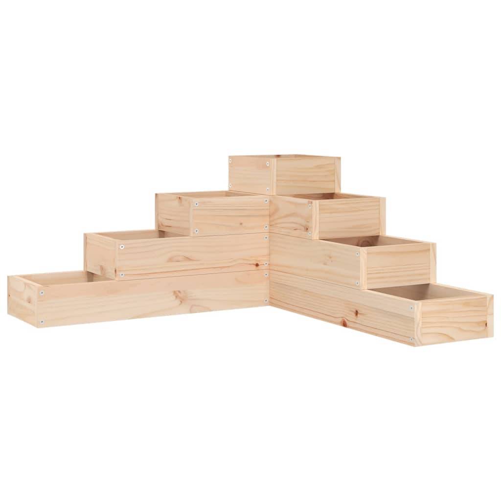 Vidaxl - Jardinière 4 niveaux 80,5x79x36 cm bois de pin massif vidaXL 825317 - Image 2