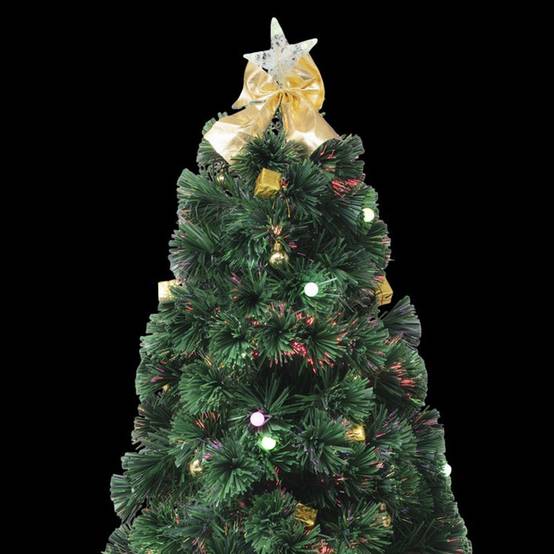 Sapin de Noël 120 cm lumineux Cracovie - Image 2