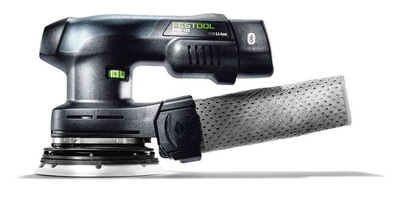 Festool - Ponceuse excentrique hybride 18V ETSC 125 3,0 I-Plus + 2 batteries 3Ah + chargeur + coffret Systainer SYS³ - FESTOOL - 577694 - Imagen 3