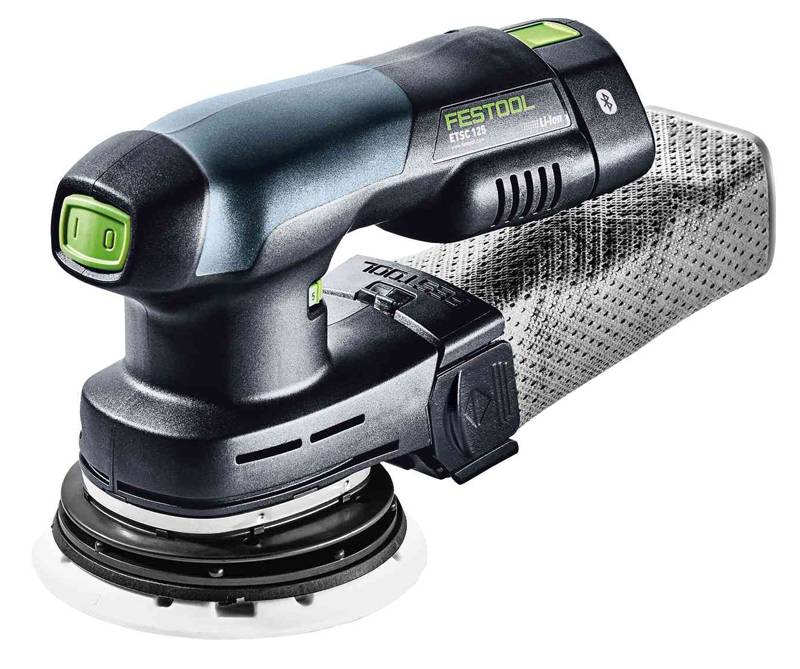 Festool - Ponceuse excentrique hybride 18V ETSC 125 3,0 I-Plus + 2 batteries 3Ah + chargeur + coffret Systainer SYS³ - FESTOOL - 577694 - Imagen 2