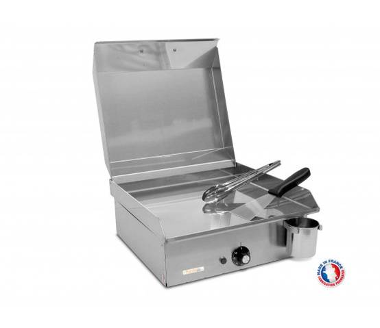 Plancha électrique PLANCHAELEC NEO E420 - 1800W + Couvercle + 2 ustensiles - Image 1