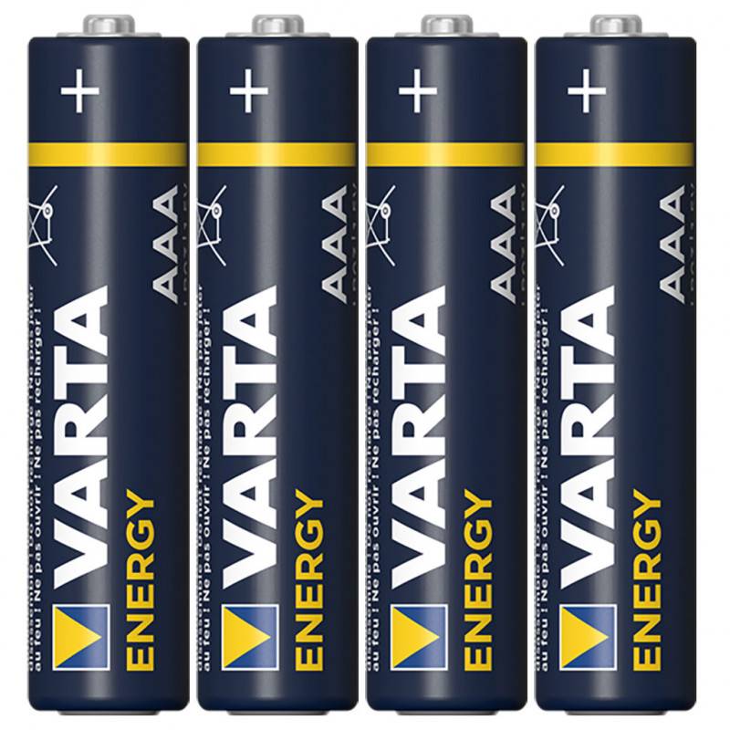 4 Piles LR03 AAA VARTA Energy Value Pack - Imagen 2
