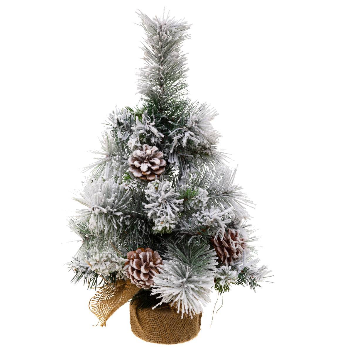 Fééric Lights & Christmas - Sapin floqué Minnesota 50cm - Feeric Lights & Christmas