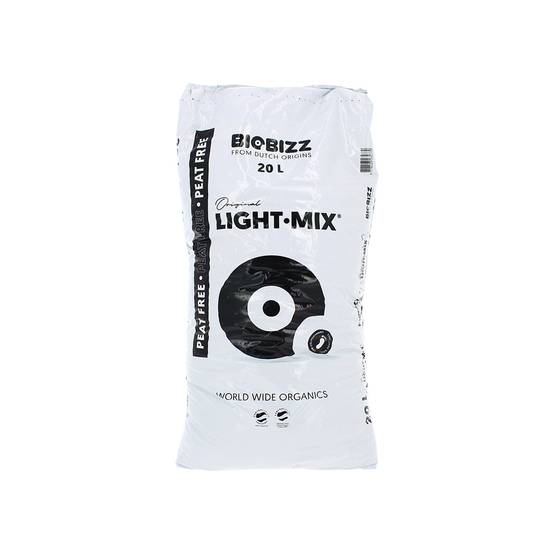 Terreau LIGHT.MIX en sac de 20 litres - Sans tourbe - BIOBIZZ - Image 1