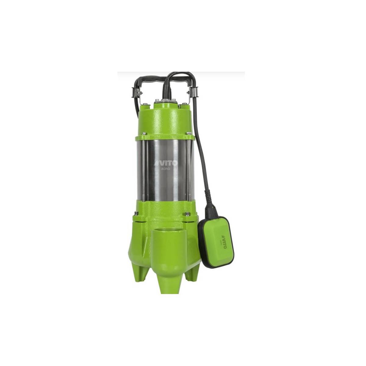 Pompe de relevage Eaux usées 1100W Regards Egouts Caves Inondées Cuve Acier Inoxydable VITO - Image 1