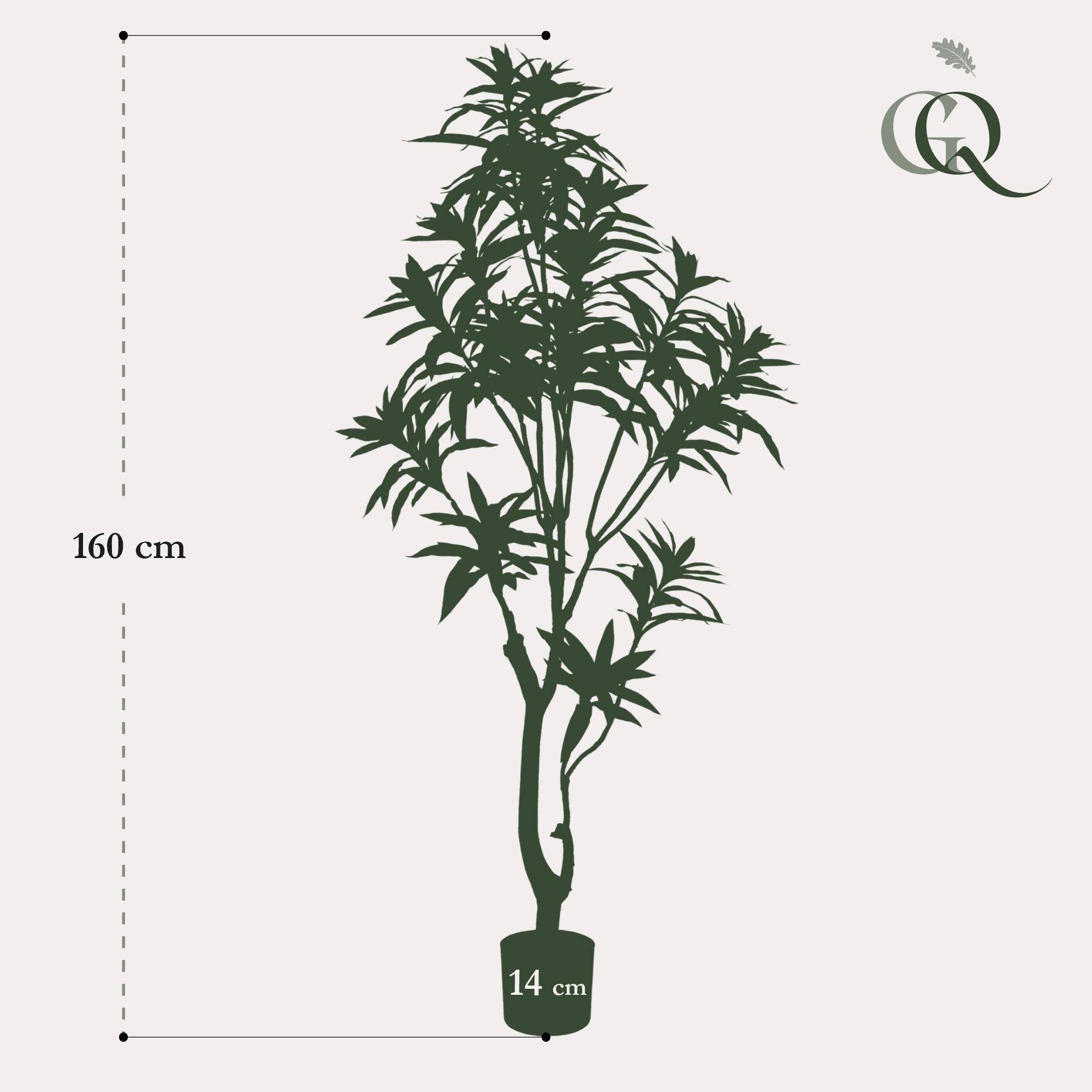 La Green Touch - Dracaena plante artificielle - h160cm, Ø12cm- La Green Touch - Imagen 6