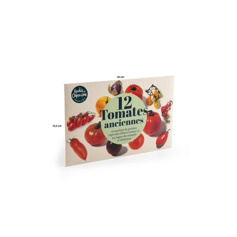 Radis et Capucine - Radis et Capucine - Enveloppe 12 sachets - Tomates Anciennes - Imagen 6