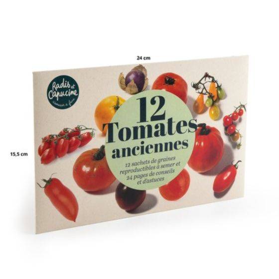 Radis et Capucine - Radis et Capucine - Enveloppe 12 sachets - Tomates Anciennes - Imagen 1
