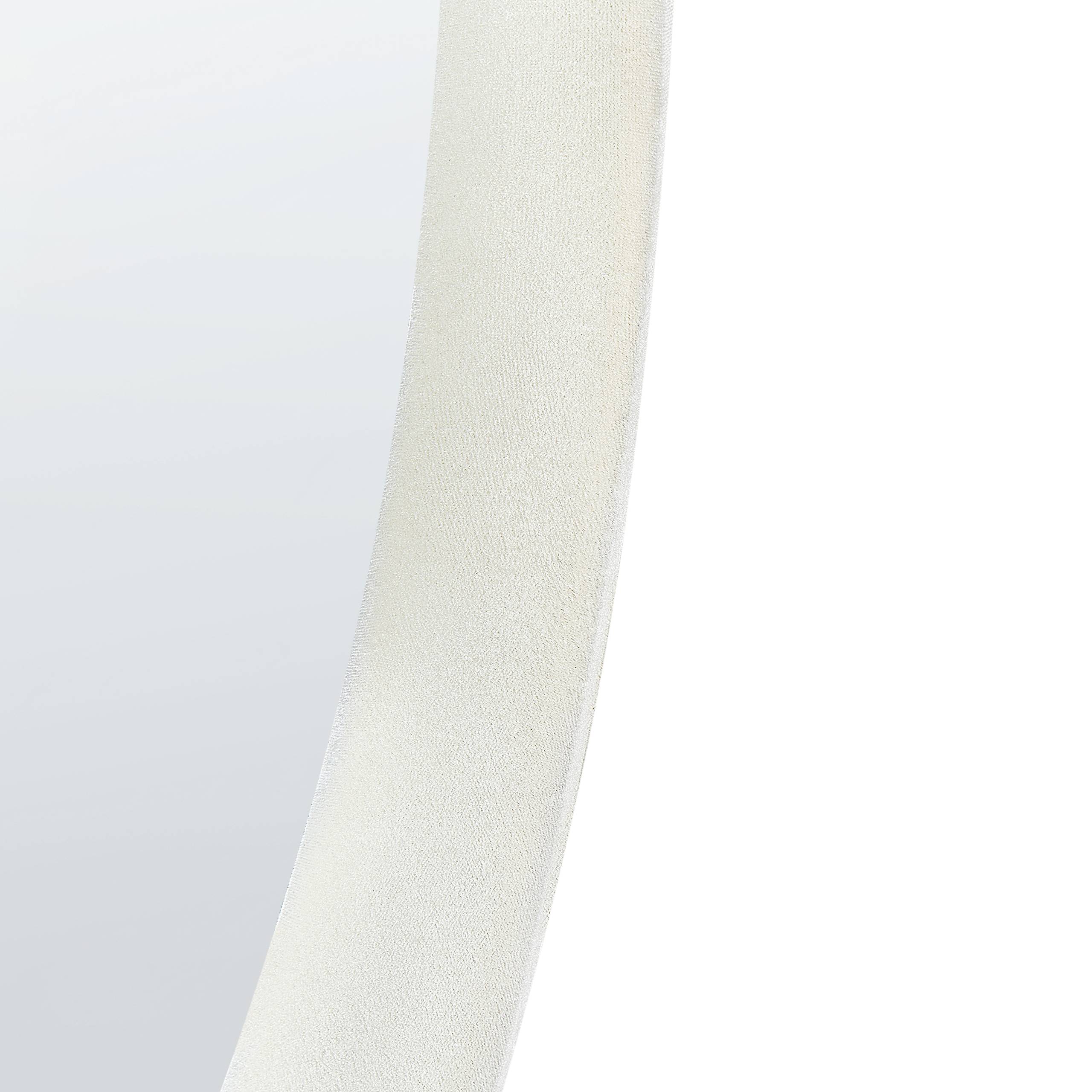 Beliani - Miroir Velours Blanc cassé AUDES - 60x4x90- Beliani - Image 6